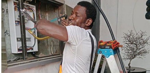 Bathroom plumbing renovation